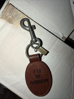 Taylor Swift F*CK THE PATRIARCHY Keychain